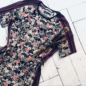 scotch & soda cinch waist dress